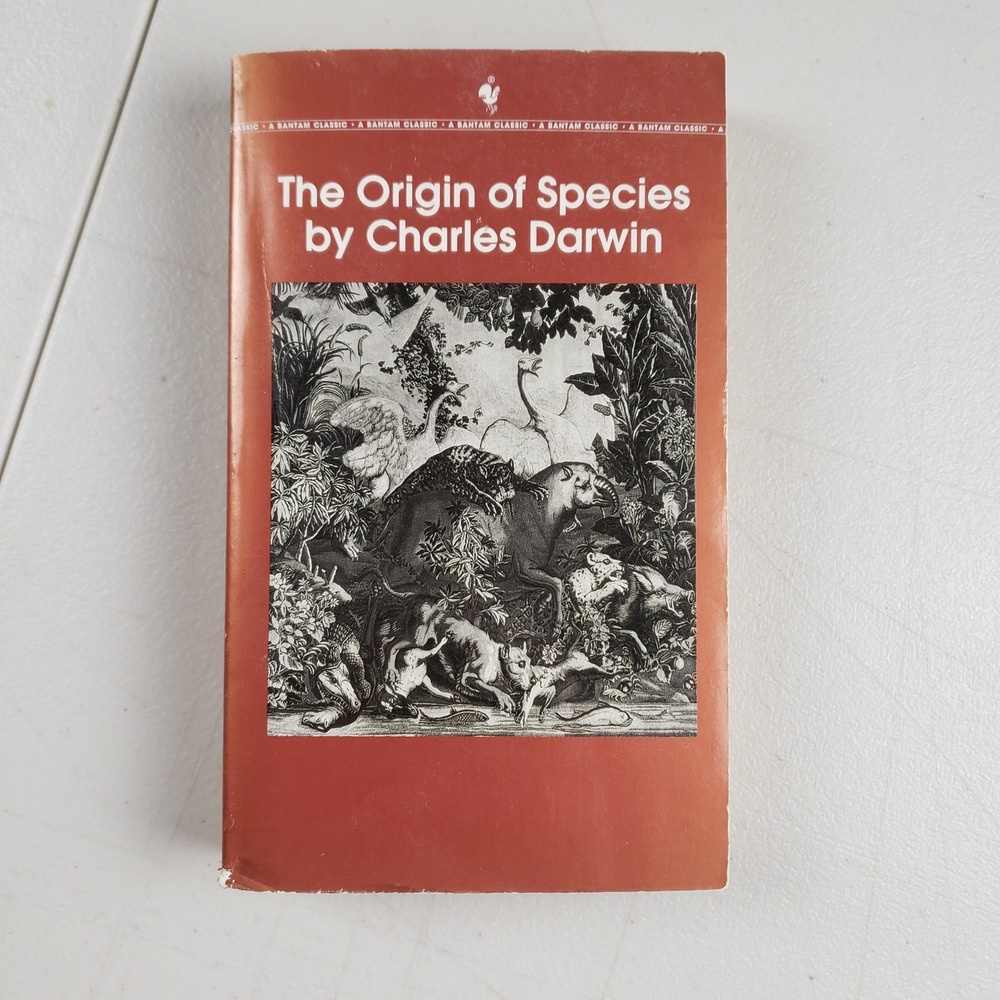 The Origin of Species Charles Darwin Bantam Classic Paperback 1999 0553214632